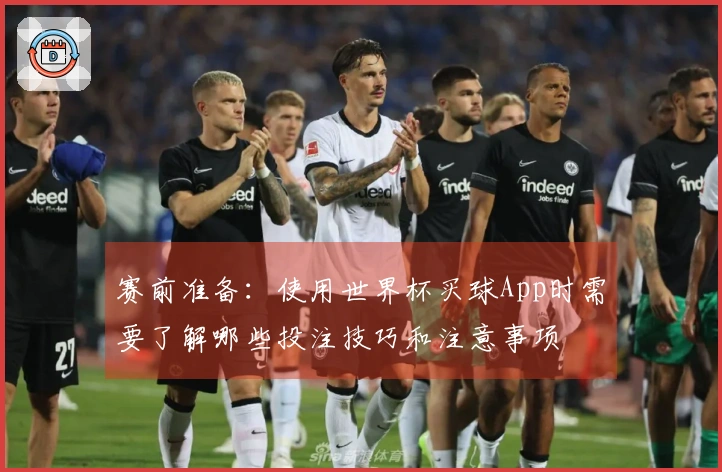 赛前准备：使用世界杯买球App时需要了解哪些投注技巧和注意事项